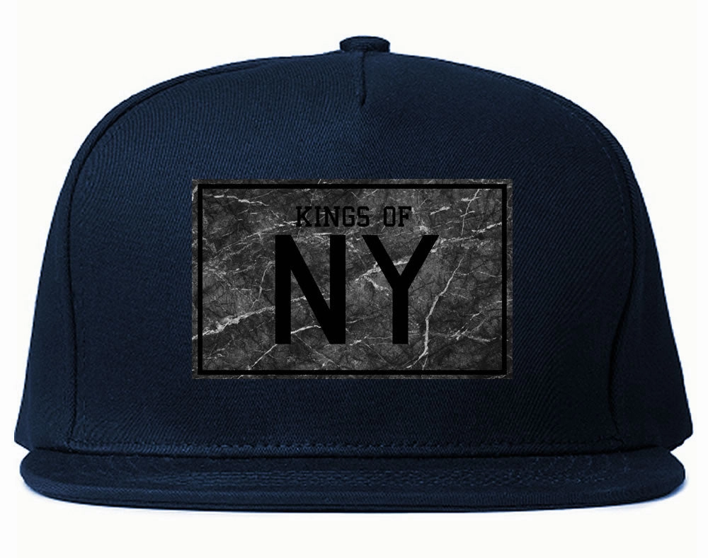 Kings Of NY Granite Print Snapback Hat
