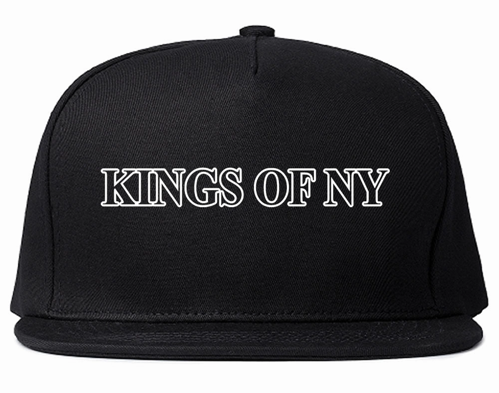 Kings Of NY Outline Classic Logo Mens Snapback Hat
