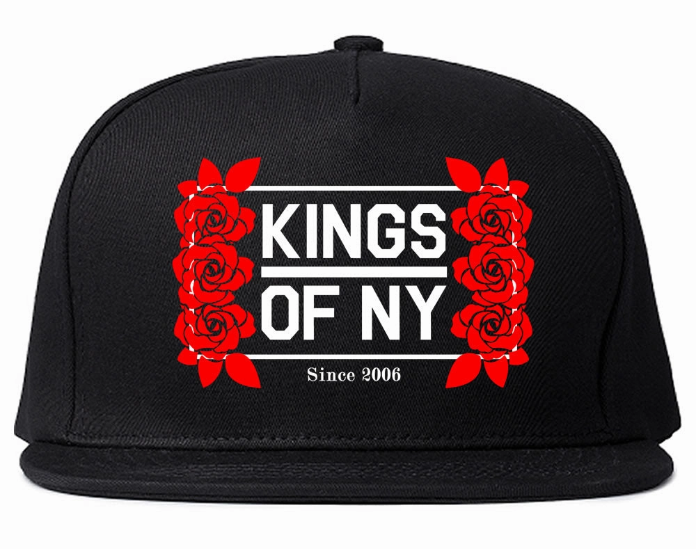 Kings Of NY Rose Vine Logo Snapback Hat