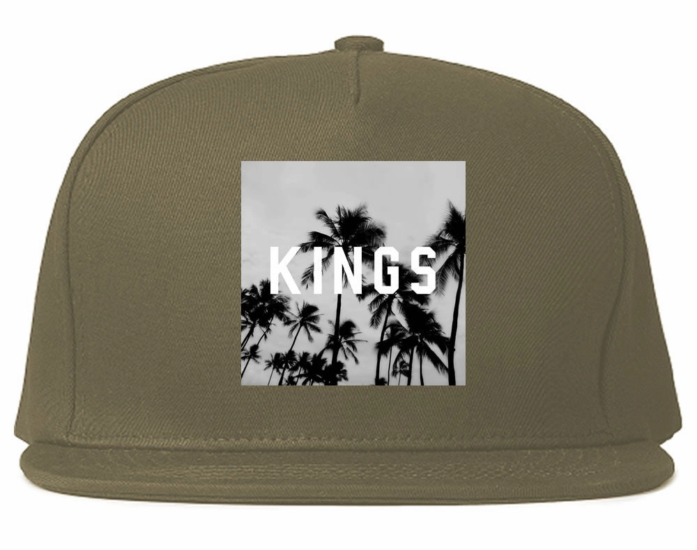 Kings Palm Trees Logo Snapback Hat