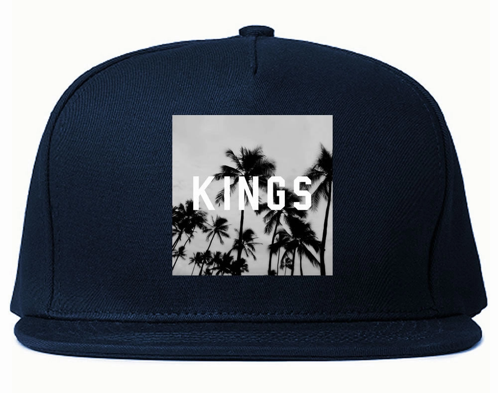 Kings Palm Trees Logo Snapback Hat