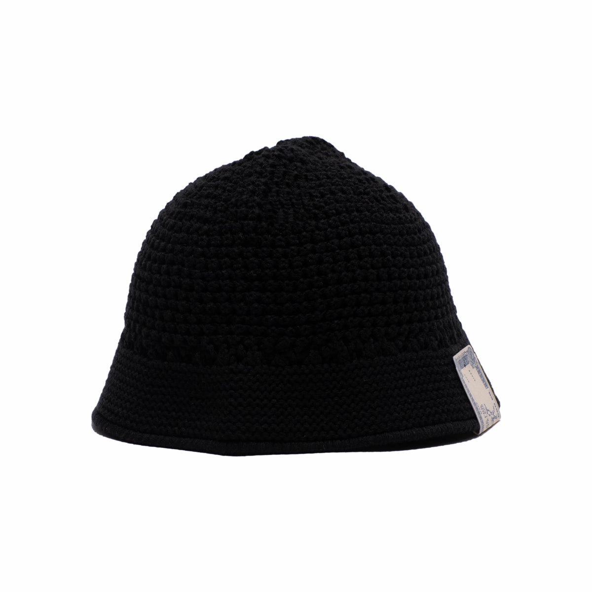 KNIT HAT - Black spring-straw-hat