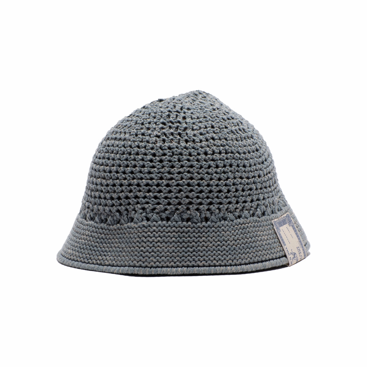 KNIT HAT - Blue Gray spring-straw-hat
