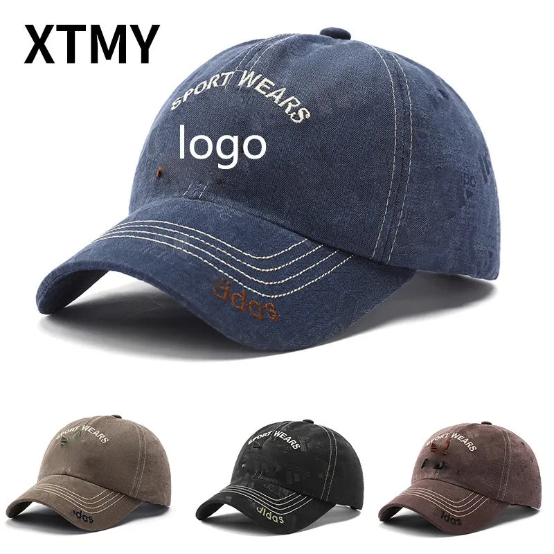 Korean Denim Stylish Sun Protection Duckbill Cap casual-baseball-cap