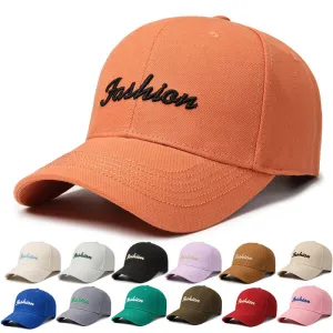 Korean Letter Fall/Winter Sun Protection Duckbill Cap casual-baseball-cap