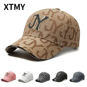 Korean Letter Soft Brim Sun Protection Baseball Cap casual-baseball-cap
