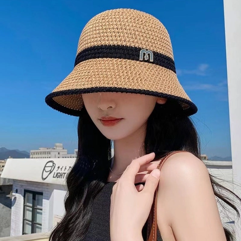 Korean Style Bucket Hat UV Protection Foldable