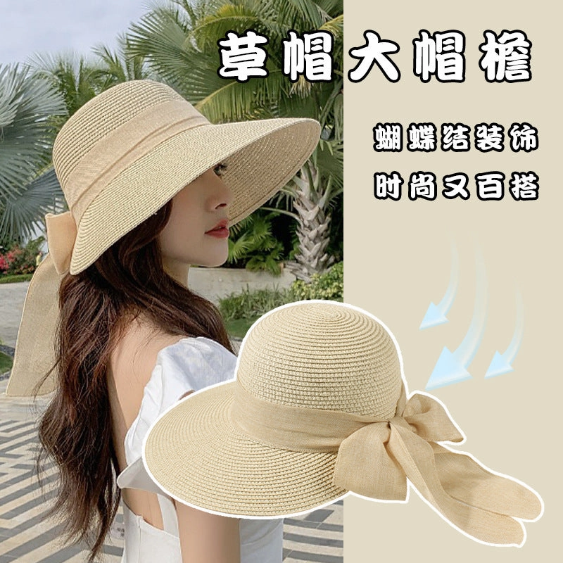 Korean Wide Brim Straw Hat spring-straw-hat