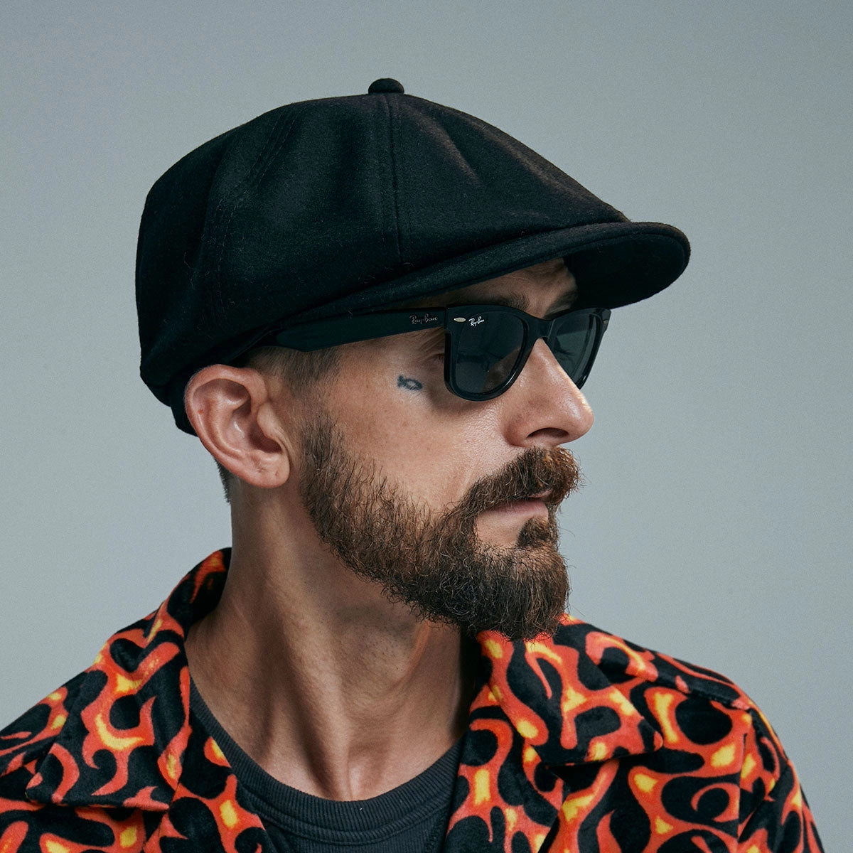 L/W WTN CAP - Black