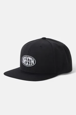 Largo Snapback - Black casual-dad-hat
