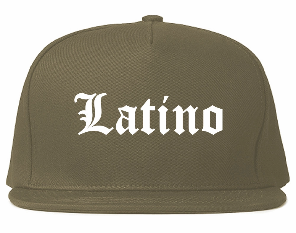 Latino Old English Spanish Mens Snapback Hat