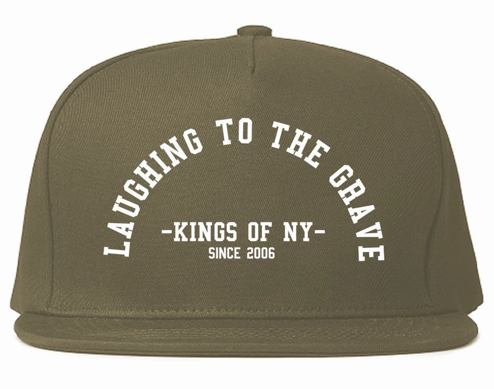 Laughing To The Grave Skull 2006 Snapback Hat