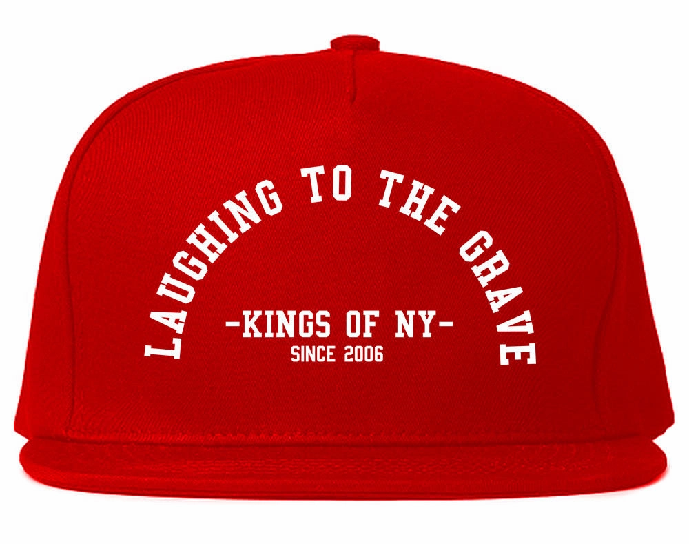 Laughing To The Grave Skull 2006 Snapback Hat
