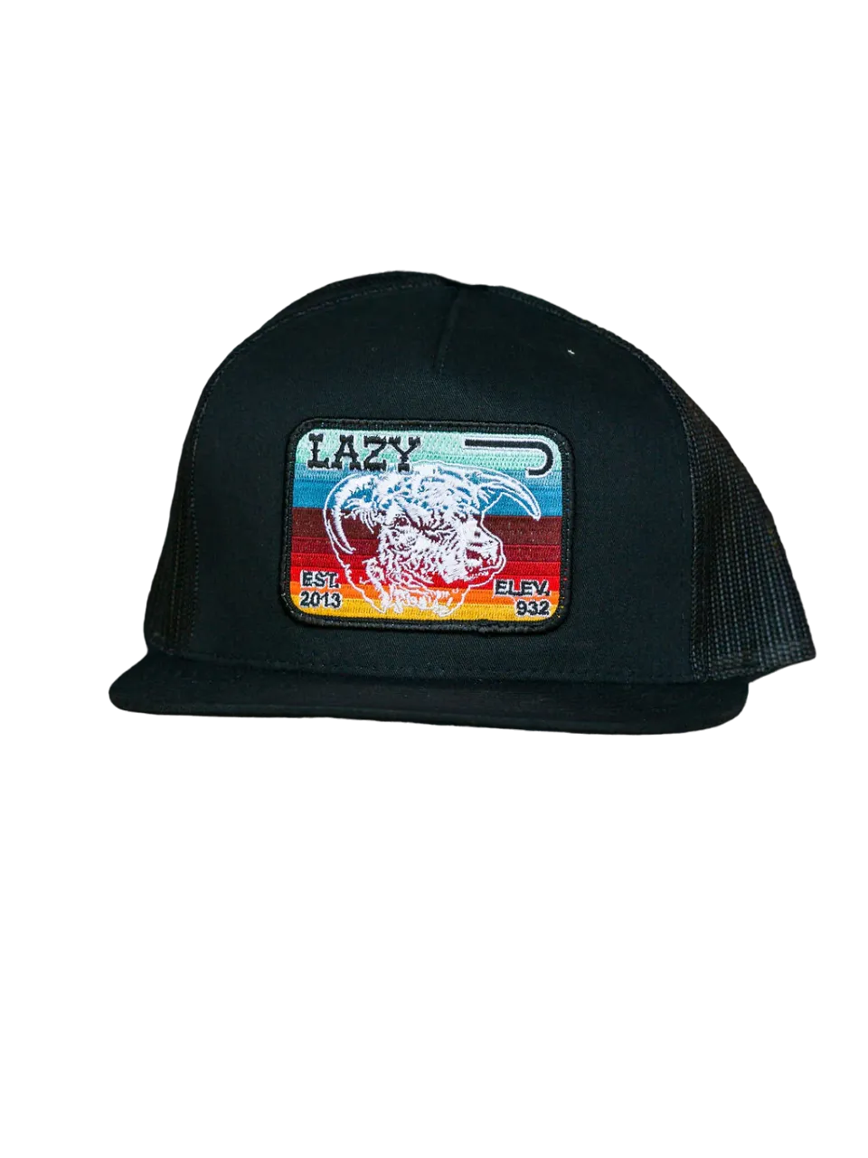 Lazy J Ranch Wear Black Serape Elevation Cap casual-baseball-cap
