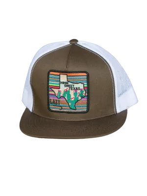 Lazy J Ranch Wear Brown Home Sweet Texas Cap casual-baseball-cap