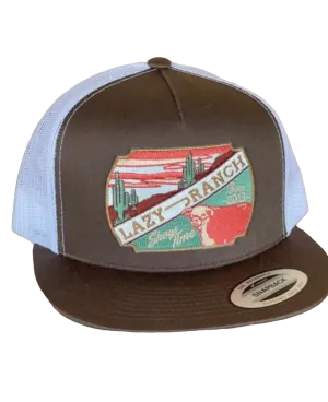 Lazy J Ranch Wear Brown Show Cap casual-baseball-cap