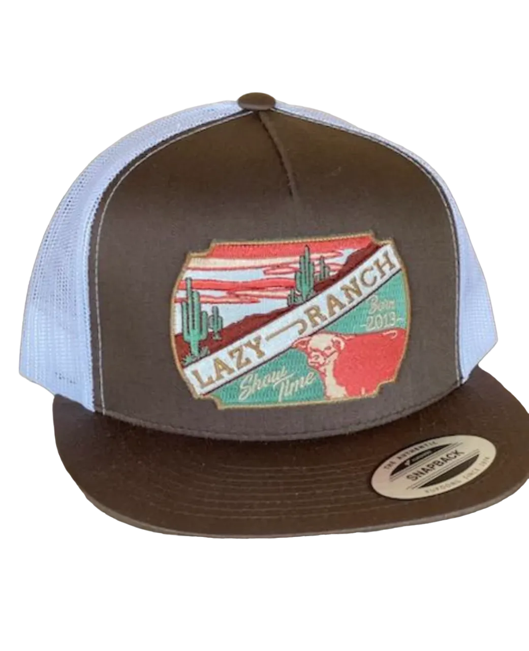 Lazy J Ranch Wear Brown Show Cap casual-baseball-cap