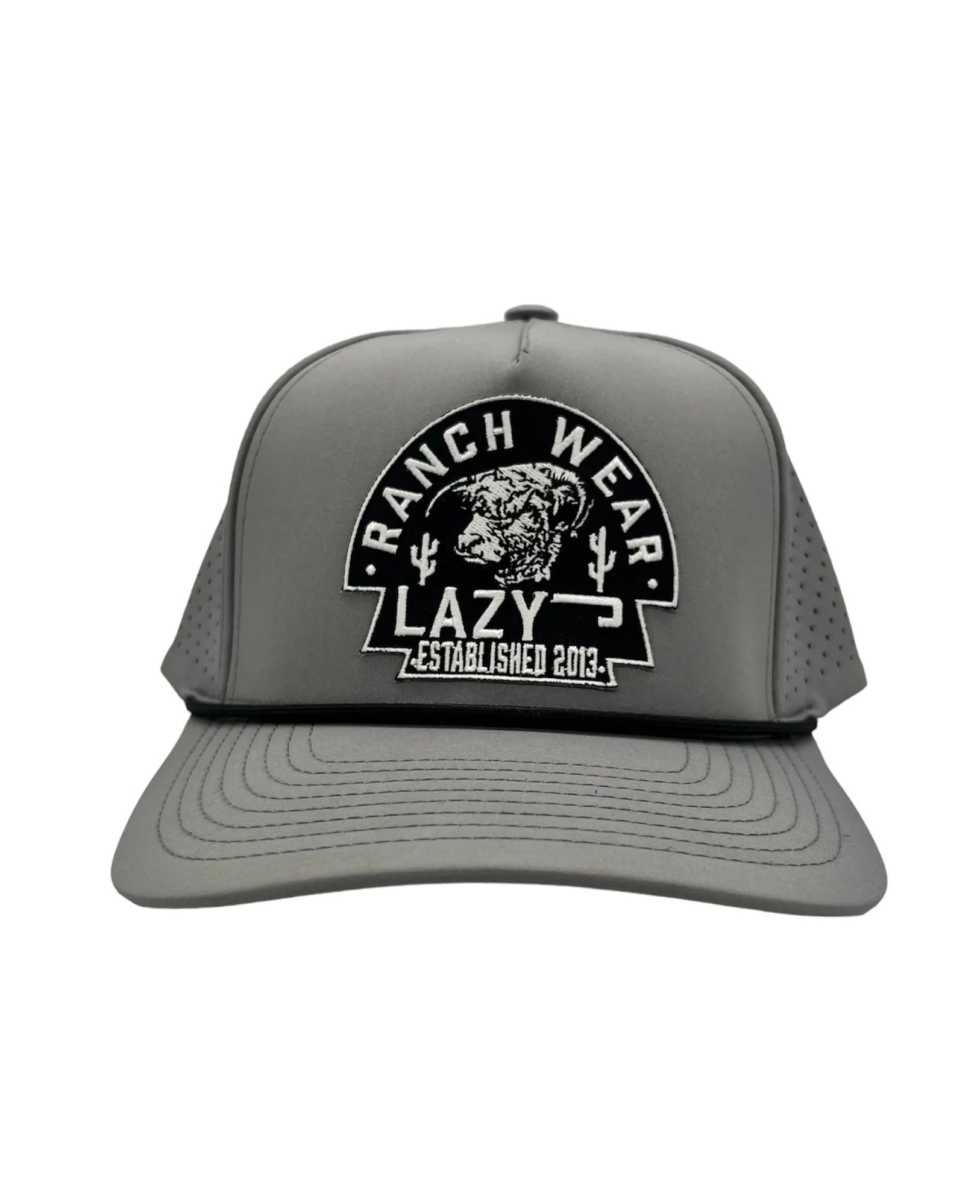 Lazy J Ranch Wear Graphite Arrowhead Cap casual-baseball-cap
