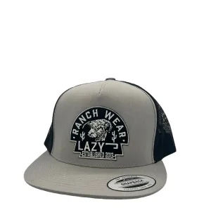 Lazy J Ranch Wear Grey Arrowhead Cap casual-baseball-cap