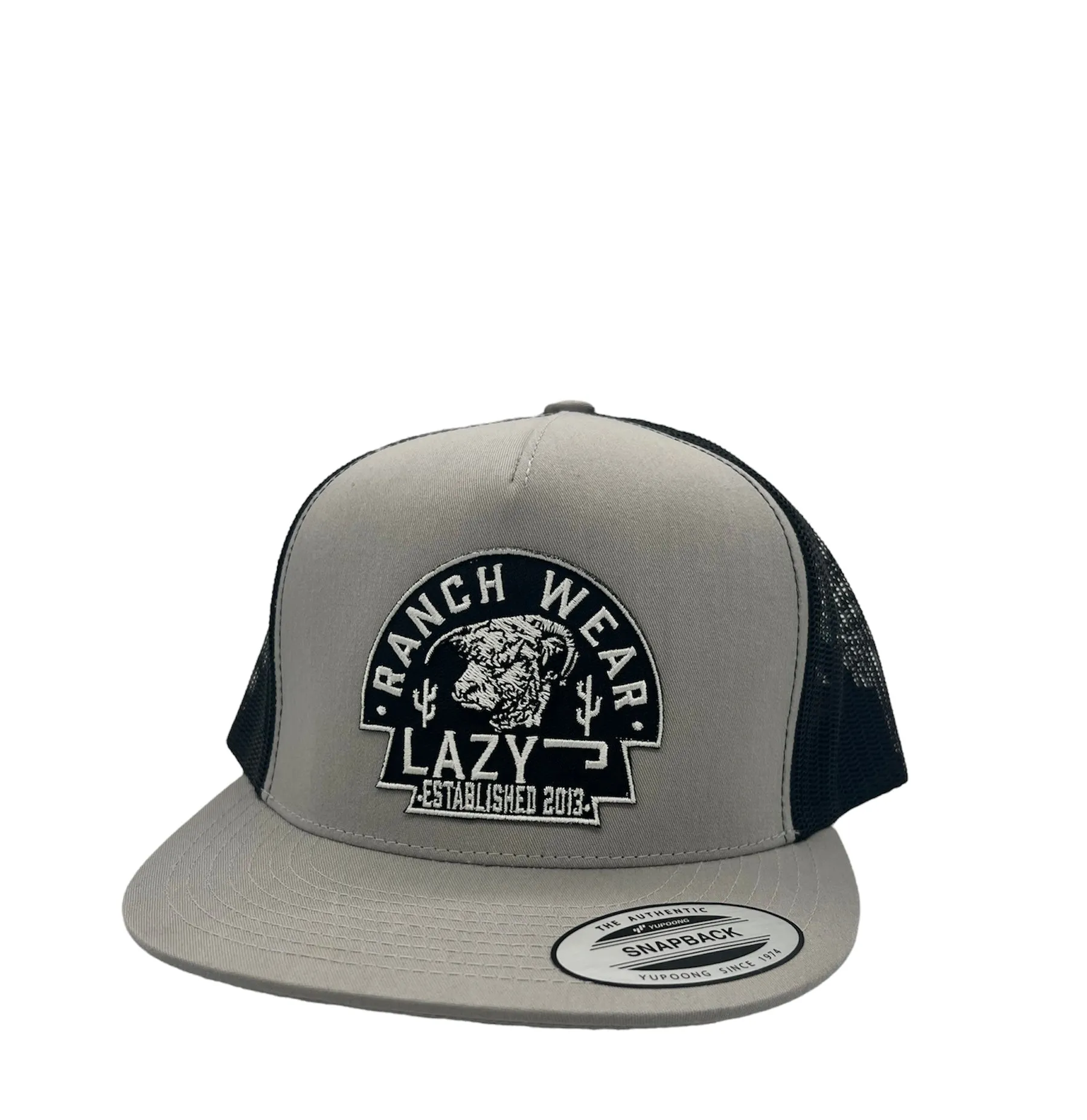 Lazy J Ranch Wear Grey Arrowhead Cap casual-baseball-cap