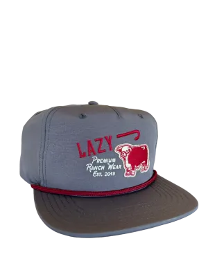 Lazy J Ranch Wear Grey Premium Ranch Rope Cap casual-baseball-cap