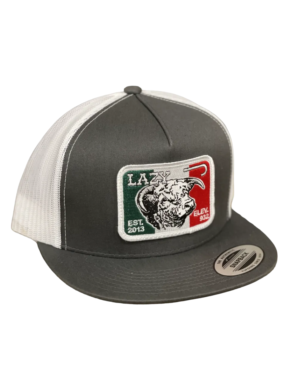Lazy J Ranch Wear Mexico Bull Patch Cap casual-baseball-cap