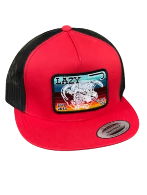 Lazy J Ranch Wear Red Serape Elevation Cap casual-baseball-cap