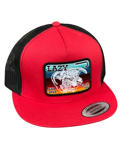 Lazy J Ranch Wear Red Serape Elevation Cap casual-baseball-cap