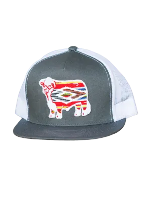 Lazy J Ranchwear Serape Bull Cap casual-baseball-cap