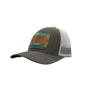 Leather Steer Patch Cap casual-baseball-cap