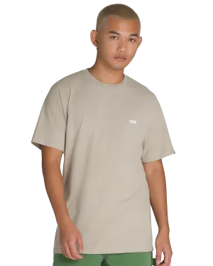 T-Shirt mit Logo auf der linken Brust in London Fog