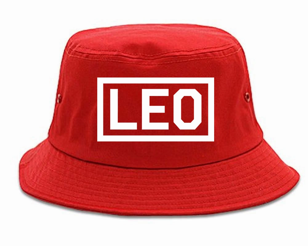 Leo Horoscope Sign Mens Bucket Hat
