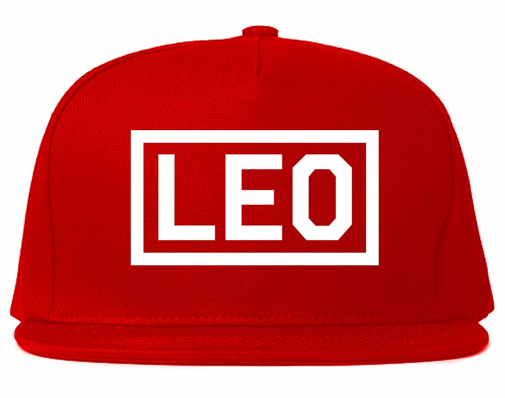 Leo Horoscope Sign Mens Snapback Hat