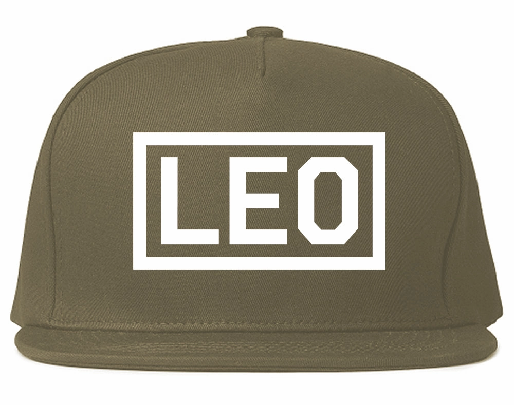 Leo Horoscope Sign Mens Snapback Hat