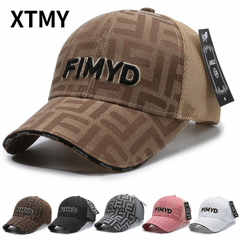 Letter Embroidered Wide Brim Breathable Baseball Cap casual-baseball-cap