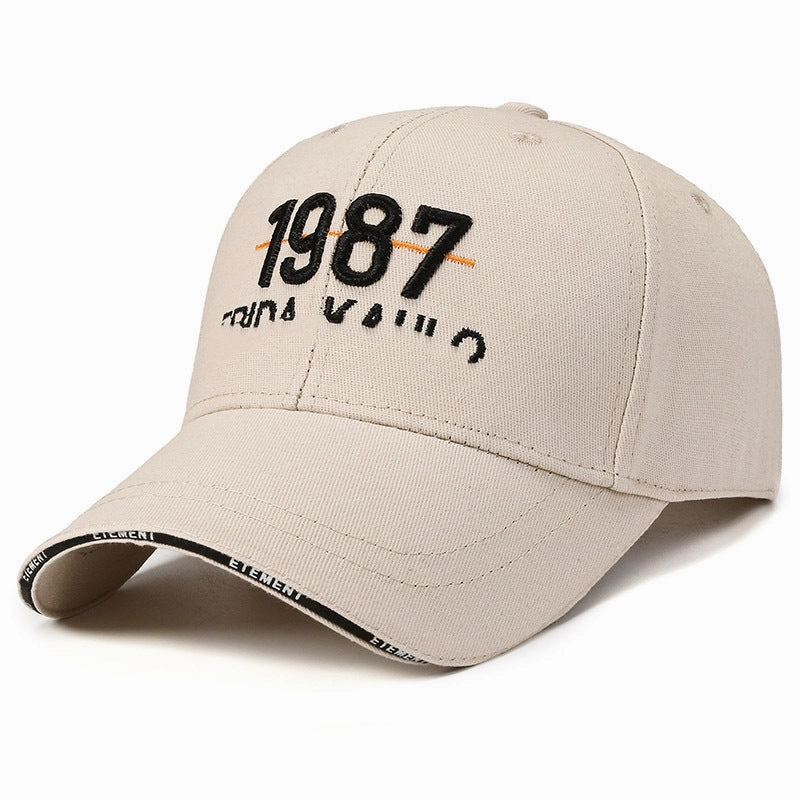Letter Trendy Versatile Duckbill Cap