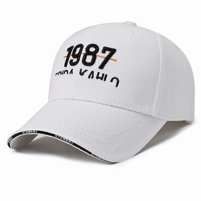 Letter Trendy Versatile Duckbill Cap