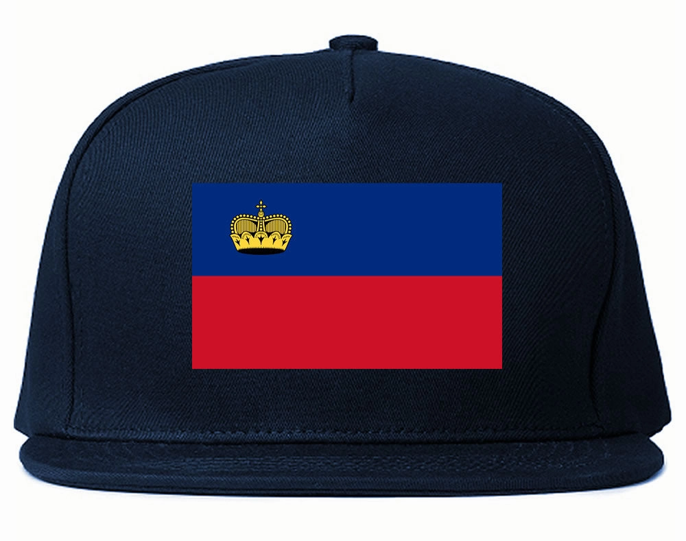 Liechtenstein Flag Country Printed Snapback Hat Cap