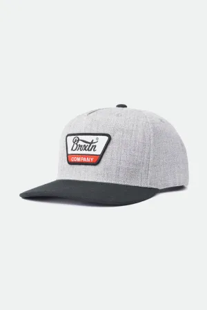 Linwood C Netplus MP Snapback - Heather Grey/Black casual-dad-hat
