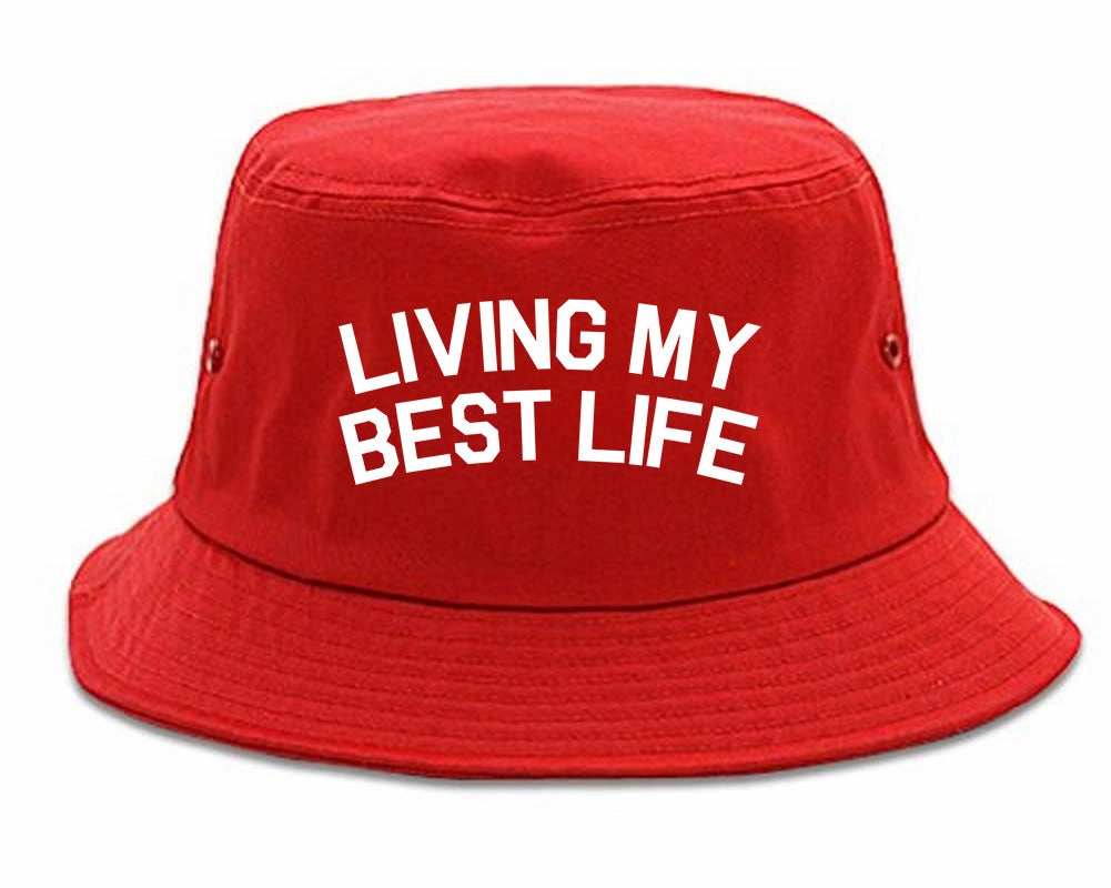 Living My Best Life Mens Bucket Hat