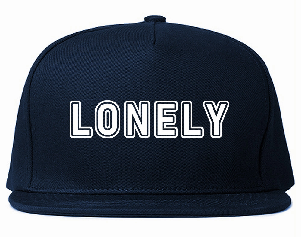 Lonely Mens Snapback Hat