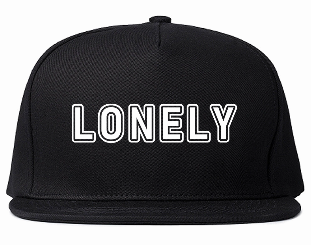 Lonely Mens Snapback Hat