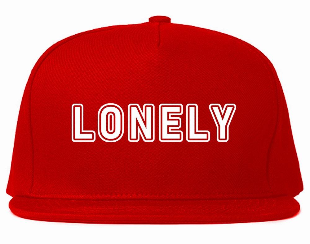 Lonely Mens Snapback Hat
