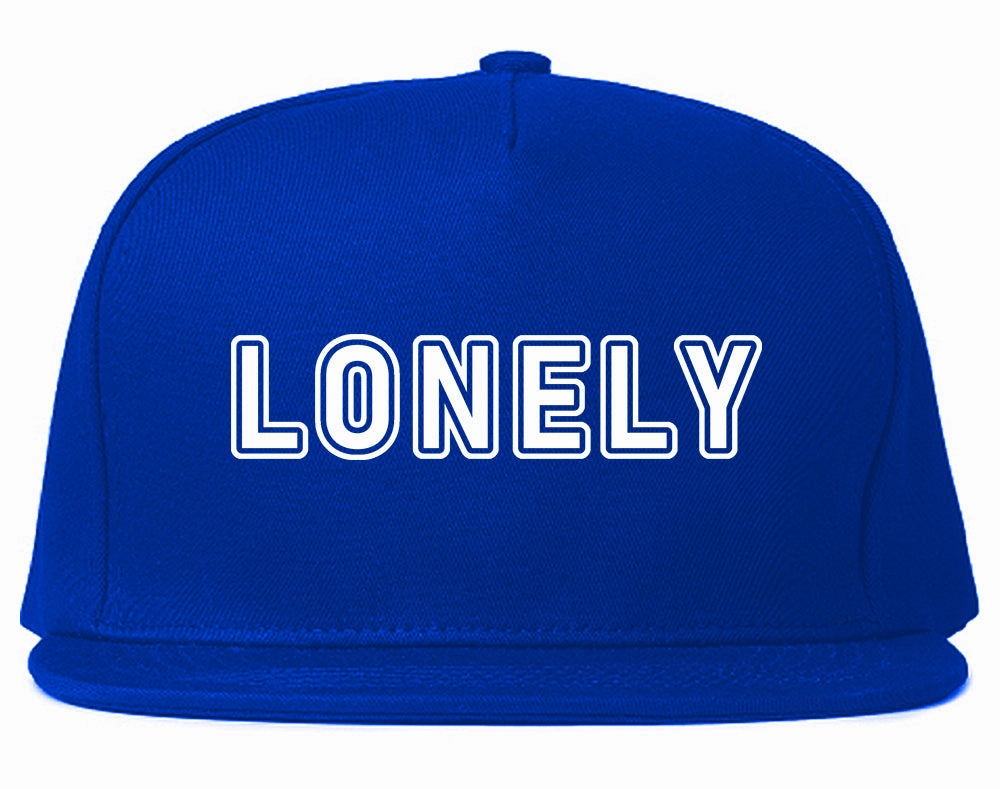 Lonely Mens Snapback Hat