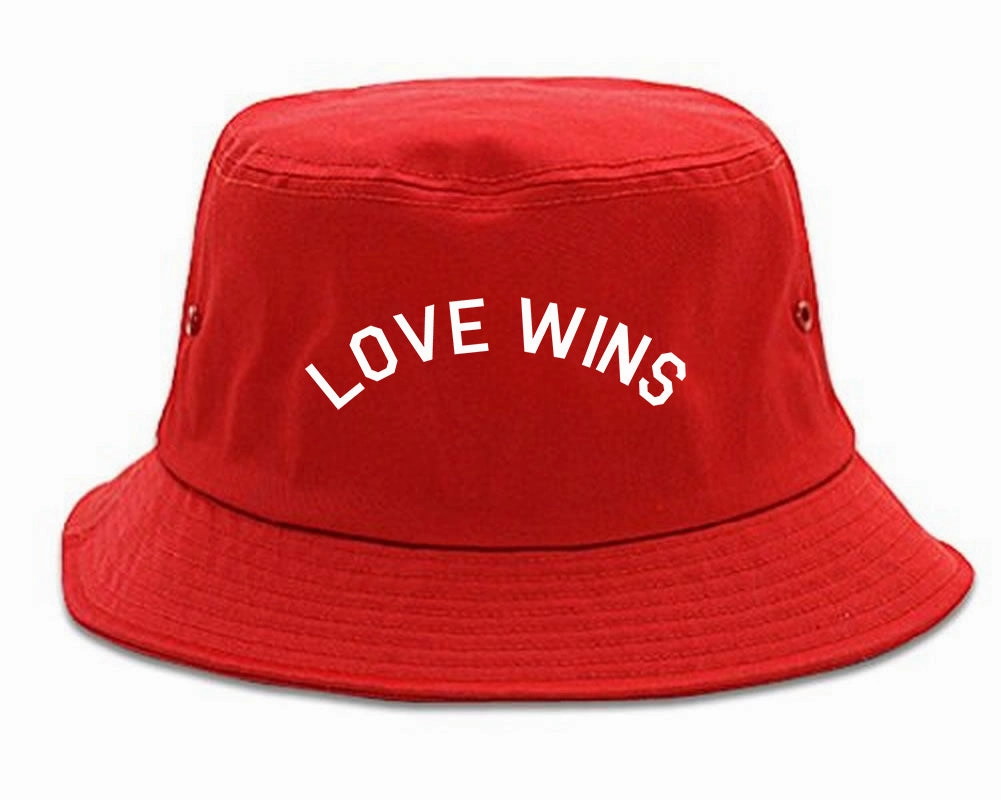 Love Wins Rose Mens Bucket Hat