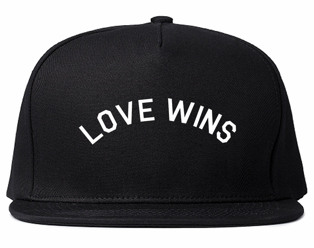Love Wins Rose Mens Snapback Hat