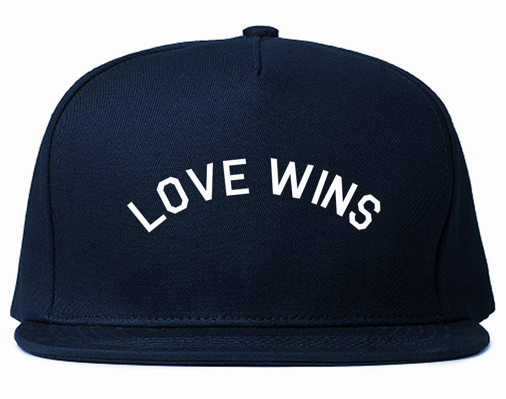 Love Wins Rose Mens Snapback Hat