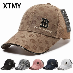 Luxury Mesh Embroidered Duckbill Cap casual-baseball-cap