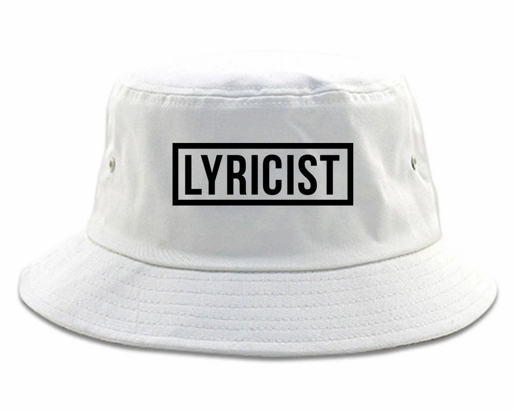 Lyricist Rapper Real Hiphop Bucket Hat Cap