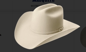 M36881641- MHT Cattleman Crown Felt Hat - Moab - SilverBelly winter-felt-cap